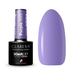 Claresa Lakier hybrydowy Purple 603 5g